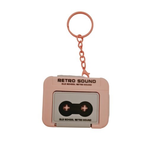 Porte-clé Cassette Rétro