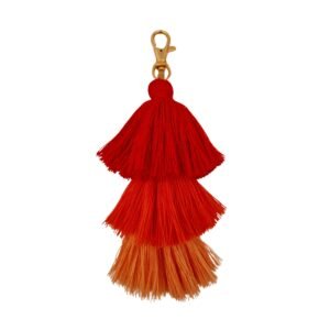 Porte-clé Pompon dégradé