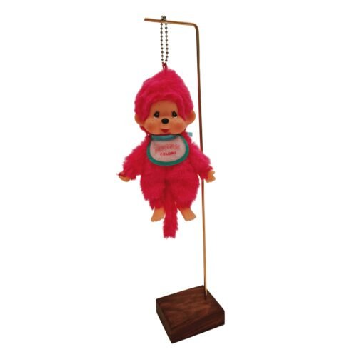 Porte-clé Monchhichi rose – Image 2
