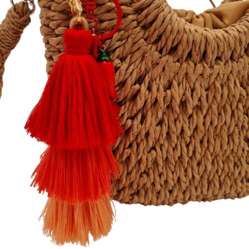 Porte-clé Pompon dégradé – Image 2