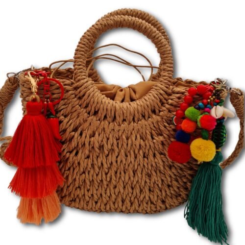 Porte-clé Pompon dégradé – Image 3
